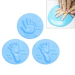 3 PCS Baby Care Air Dry Soft Clay Baby Hand and Foot Inkpad