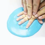 3 PCS Baby Care Air Dry Soft Clay Baby Hand and Foot Inkpad - Image 6