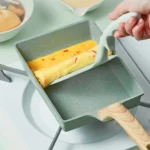Tamagoyaki Mini Nonstick Pan Flat-Bottomed Breakfast Pan - Image 3