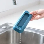 Kitchen Multifunctional Three-Hole Invisible Knife Holder Hollow Drain Kitchenware Storage Rack - Image 6