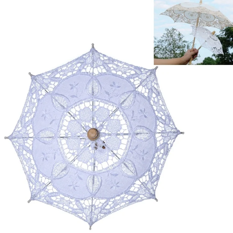TBD0543013101A.webp Wedding Bridal Lace Umbrella Shooting Props Wedding Supplies - Image 1