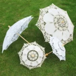 Wedding Bridal Lace Umbrella Shooting Props Wedding Supplies - Image 2