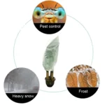 2 PCS Plant Freeze-Proof Cover  Autumn And Winter Cold-Proof Tree Cover Non-Woven Plant Antifreeze Bag - Image 5