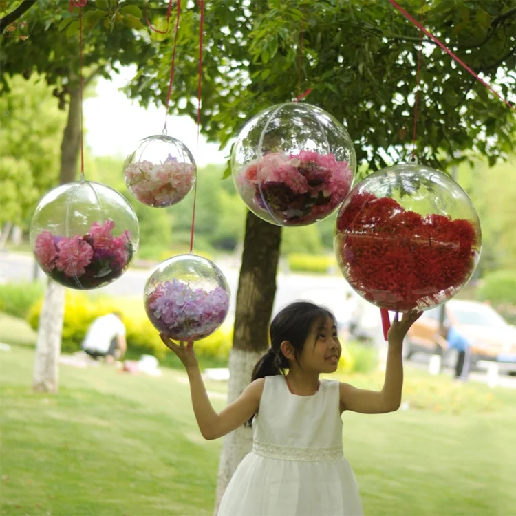 TBD0543013701_B8.webp High Transparent Christmas Plastic Hollow Round Ball Window Decoration Mall Hanging Ball - Image 9