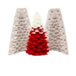 Christmas Cake Decoration Silicone Mold DIY Aroma Candle Baking Mold