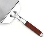 Stainless Steel Folding Pizza Spatula Square Cake Transfer Spatula Baking Tools - Image 3