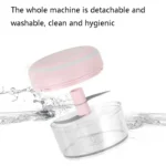 Electrical USB Rechargeable Garlic Mixing Masher Complementary Food Masher Stainless Steel Crushing Garlic Peeling Device Wireless Mini Garlic Cutter - Image 5