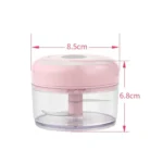 Electrical USB Rechargeable Garlic Mixing Masher Complementary Food Masher Stainless Steel Crushing Garlic Peeling Device Wireless Mini Garlic Cutter - Image 6