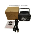 R90 8W UV Mini Laser Light Sound Control Induction Stage Atmosphere Light Bar KTV Laser Light - Image 7