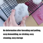 Fleshy Three-Dimensional Candle Silicone Mold DIY Handmade Soap Aromatherapy Epoxy Mold - Image 3