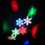 MGY-072 4W Outdoor Waterproof LED Snowflake Projection Light Christmas Effect Stage Lighting - Image 4
