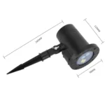 30W Remote Control Outdoor Waterproof Laser Light Garden Decoration Lawn Lamp , Green Light + Red Light - Image 5