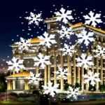 Christmas Snow Outdoor Waterproof Projection Lamp Landscape Lawn Decoration Light - Image 5