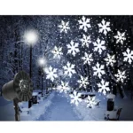 Christmas Snow Outdoor Waterproof Projection Lamp Landscape Lawn Decoration Light - Image 6