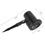 Christmas Snow Outdoor Waterproof Projection Lamp Landscape Lawn Decoration Light - Image 7