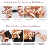 Bachelor Girl Party Decoration Set Rose Gold Bridal Party Decoration - Image 6