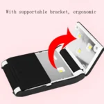 BLUEQUE 36W Manicure Lamp Rechargeable Portable Folding LED/UV Phototherapy Machine Nail Lamp - Image 6