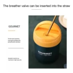 GOURMET Stainless Steel Insulation Cup Double-Sealed Insulation Soup Cup - Image 3