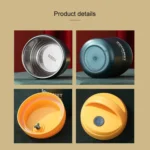 GOURMET Stainless Steel Insulation Cup Double-Sealed Insulation Soup Cup - Image 5