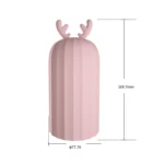 Elk Silicone Hot Water Bottle Hand Warmer Microwave Heating Warm Belly Water Injection Bag with Paper package - Image 6