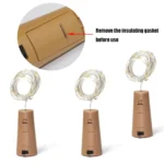 10 PCS LED Wine Bottle Cork Copper Wire String Light IP44 Waterproof Holiday Decoration Lamp - Image 4