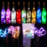 10 PCS LED Wine Bottle Cork Copper Wire String Light IP44 Waterproof Holiday Decoration Lamp - Image 6