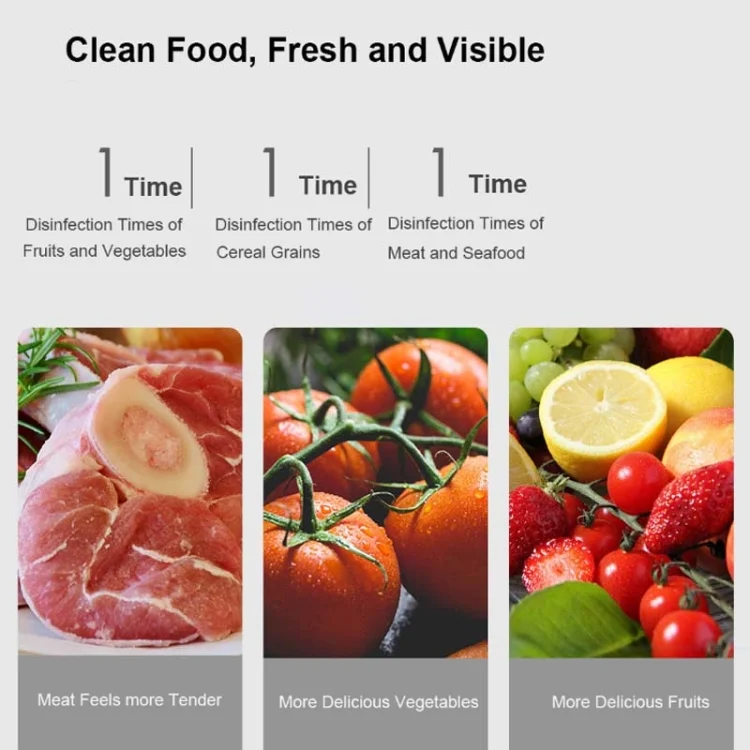 TBD05440517_3.webp Xiaoda Fruit Vegetable Cleaning Machine Household Food Purifier Disinfection Detoxification Machine - Image 4