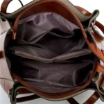 4 in 1 Ladies Retro Handbag Fashion Large Capacity Sub-Diagonal Bucket Bag - Image 6