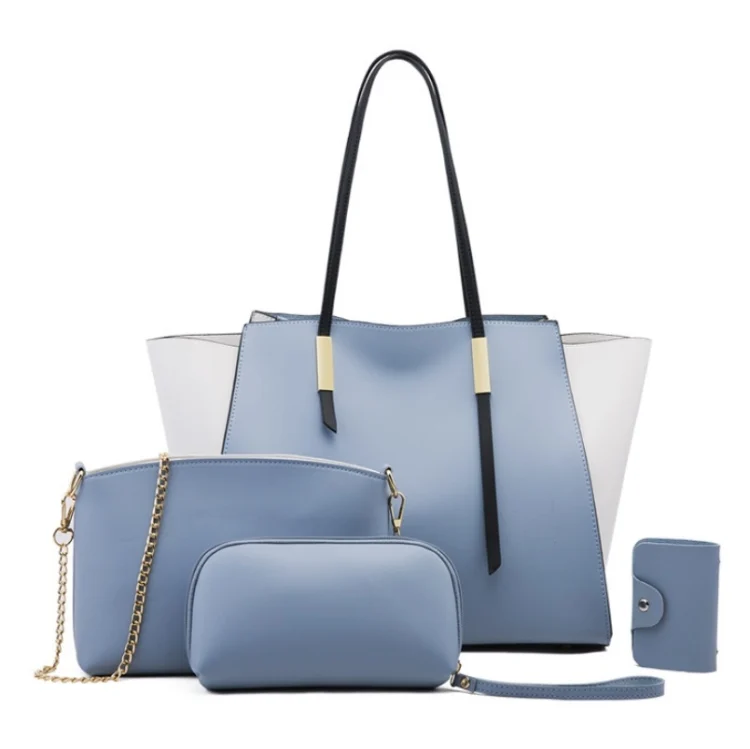 TBD0544057801_B1.webp 4 in 1 Fashionable Simple Suit Bag Messenger Large Capacity Handbag - Image 2