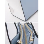 4 in 1 Fashionable Simple Suit Bag Messenger Large Capacity Handbag - Image 6