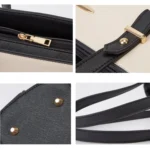 3 in 1 Fashion Simple Lady Diagonal Large Capacity Handbag Letter Bag - Image 6