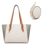 3 in 1 Fashion Simple Lady Diagonal Large Capacity Handbag - Image 2