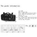 B04 Sports Outdoor Fishing Waterproof Running Waist Bag Camera Photography Multifunctional Bag - Image 5