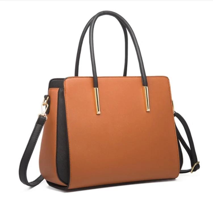 TBD0544323701_B1.webp 4 In 1 Fashion Color-Block Messenger Handbag Large-Capacity Bag - Image 2