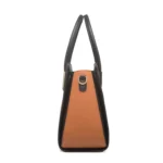 4 In 1 Fashion Color-Block Messenger Handbag Large-Capacity Bag - Image 3