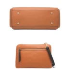 4 In 1 Fashion Color-Block Messenger Handbag Large-Capacity Bag - Image 4