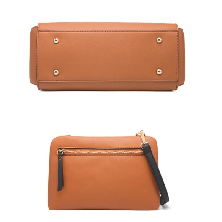 TBD0544323701_B3.webp 4 In 1 Fashion Color-Block Messenger Handbag Large-Capacity Bag - Image 4
