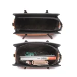 4 In 1 Fashion Color-Block Messenger Handbag Large-Capacity Bag - Image 6