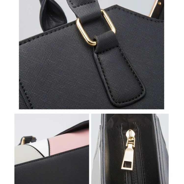 TBD0544323801_B6.webp 4 in 1 Fashion All-Match Diagonal Ladies Handbags Large Capacity Bag - Image 7