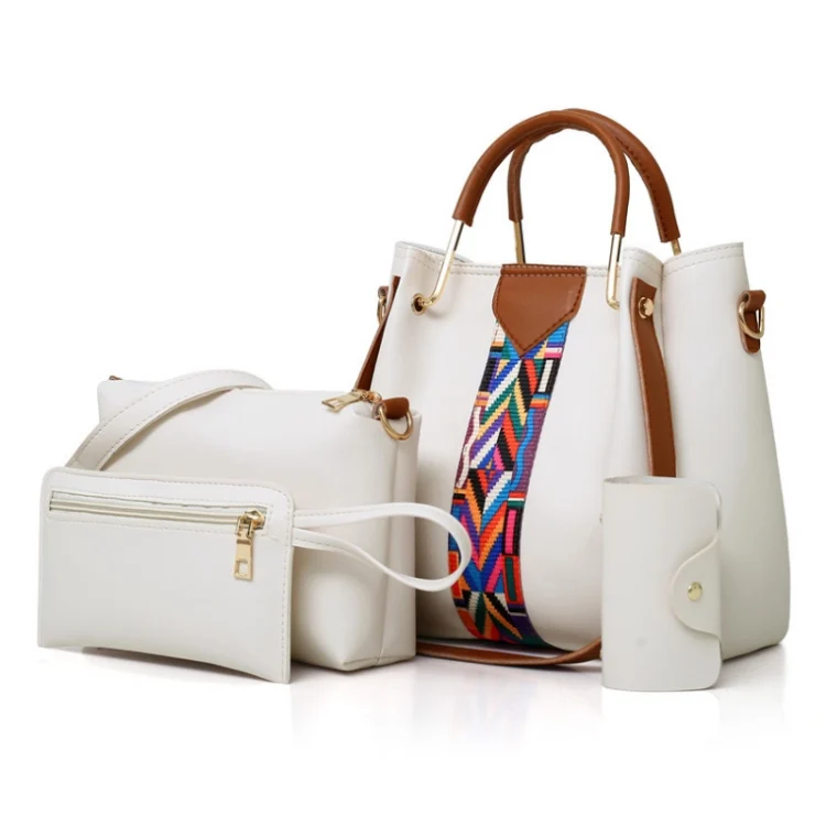 4 in 1 All-Match Messenger Handbag Ladies Fashion Large-Capacity Bag
