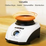 220V Ultraviolet Lamp Smart Heater Remote Control Quick Dryer Ultraviolet Clothes Dryer Head Household Clothes Dryer, CN Plug - Image 3