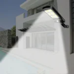 10W Solar Power Human Body Induction + Light Control Street Light Multi-Function Remote Control Outdoor Lighting - Image 7