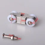 Stainless Steel Sliding Door Hanging Wheel Silent Smooth And Wear-Resistant Sliding Door Pulley Nylon Hanging Rail - Image 8