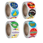 Children Toy Reward Stickers Office Stationery Decoration Label Sealing Sticker - Image 2