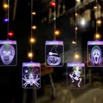 LED Halloween Light String Masquerade Party Decoration Lamp - Image 5