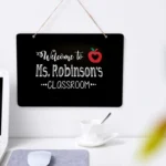 Double-Sided Lanyard Wooden Small Blackboard Home Decoration Message Simple Listing