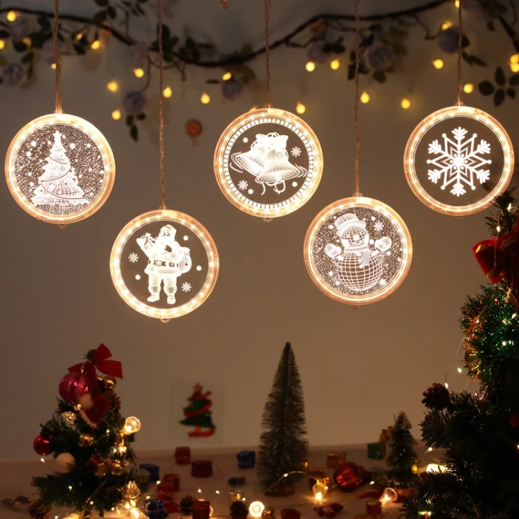 TBD0545188501.webp LED String Lights Christmas Decoration Lights Holiday Decoration Curtains USB Lights - Image 1