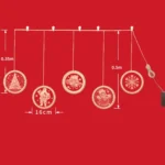 LED String Lights Christmas Decoration Lights Holiday Decoration Curtains USB Lights - Image 3