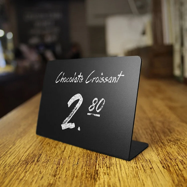 Acrylic Organic Glass Small Blackboard Wedding Party Desktop Display Countertop Home Desktop Decoration Small Blackboard