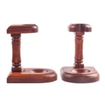 Solid Wood Pipe Rack Seat Single Pipe Pipe Display Stand Retro Removable Red Sandalwood Pipe Rack Holder - Image 4